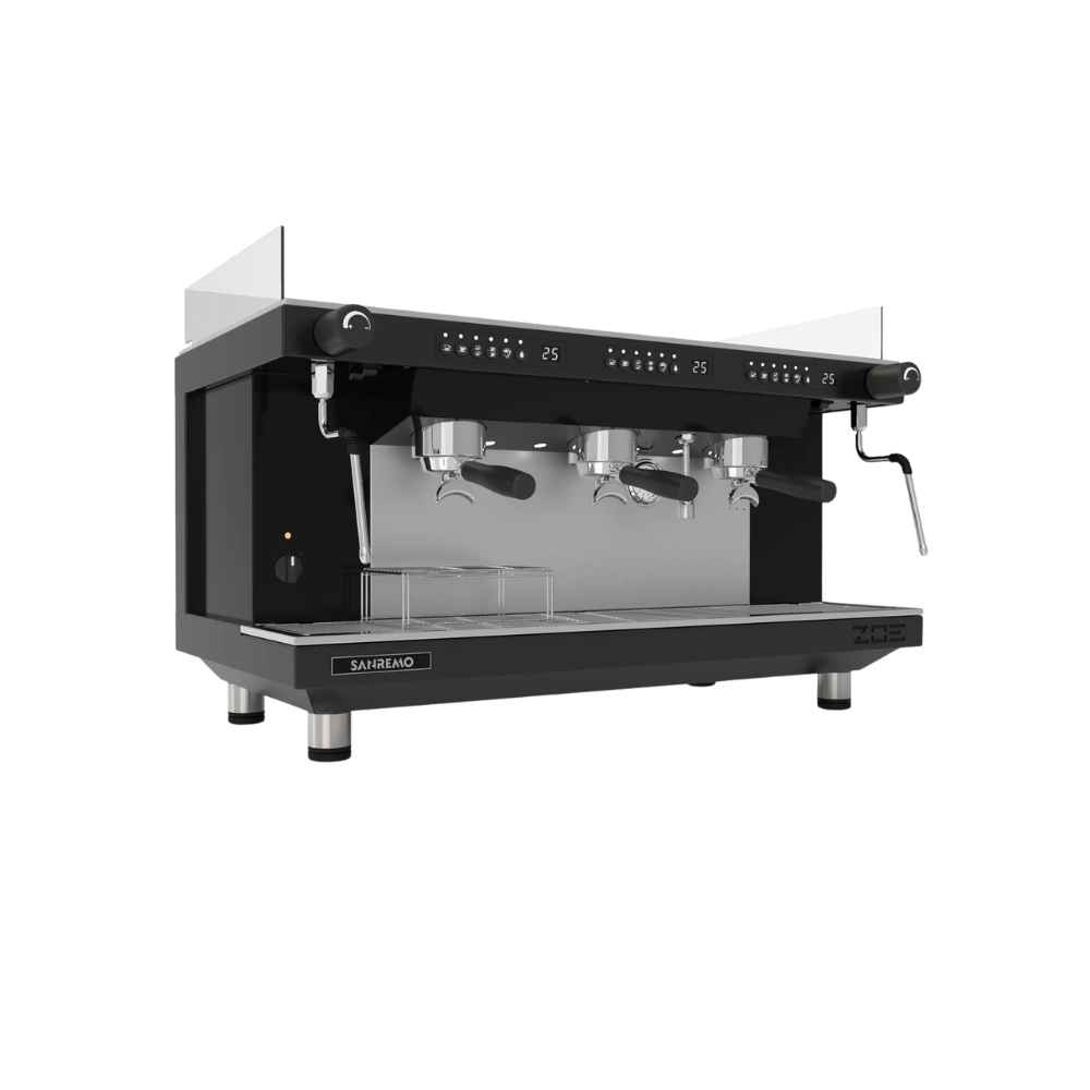Sanremo Zoe Tall Sed Espresso Kahve Makinesi, 3 Gruplu, Siyah